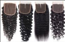 Load image into Gallery viewer, Natural Color 5x5 Closure Piece (Deepwave, Loose Deepwave, Waterwave)