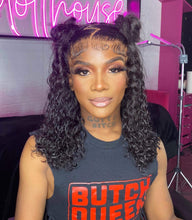 Load image into Gallery viewer, Natural Color Waterwave Frontal Wigs